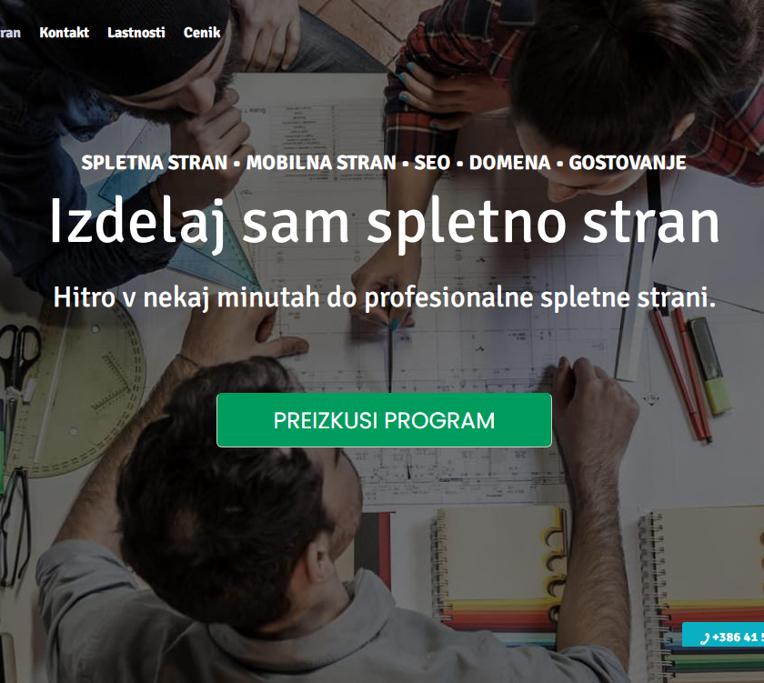 Izdelava spletne strani