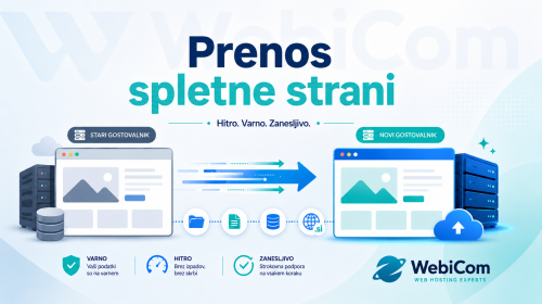 selitev strani
