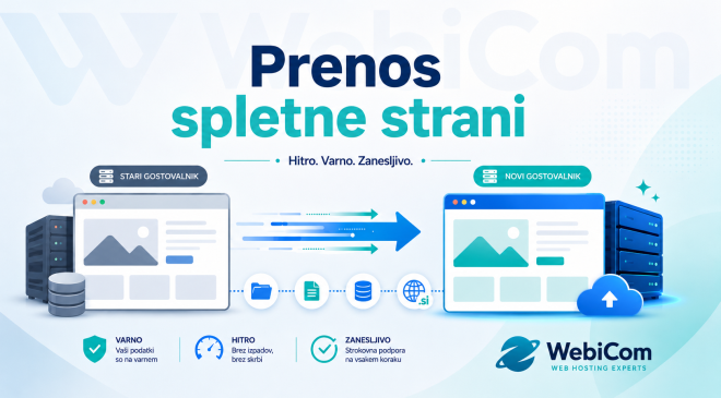 selitev strani