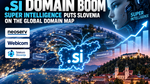 .si domain registration boom zaradi Super Intelligence – Slovenija